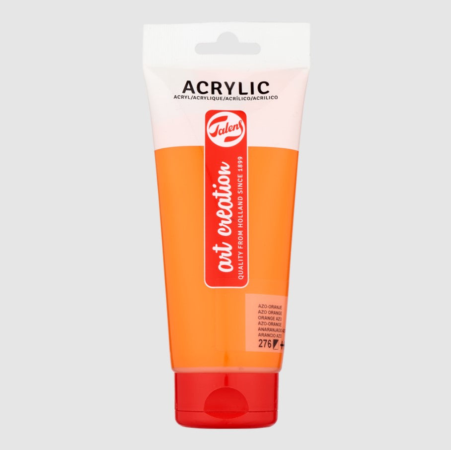 أنبوب ألوان أكريليك من تالينز آرت كرييشن، 200 مل - برتقالي آزو - رقم: 276