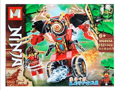 Ninja Building Blocks Constructor- 152pcs - No:MG893