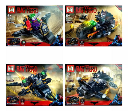 Super Bat Hero 4 In 1 Batman - Joker Constructor Blocks - No:MG603