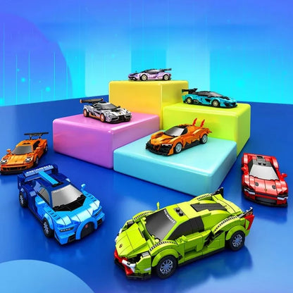 SEMBO Blocks Super Race Car Model Building Bricks Famous Vehicle - 237pcs - No:714006