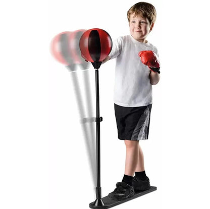 صندوق ملاكمة معدني لتقوية عضلات الأطفال - لعبة للأطفال - رقم: KF856 