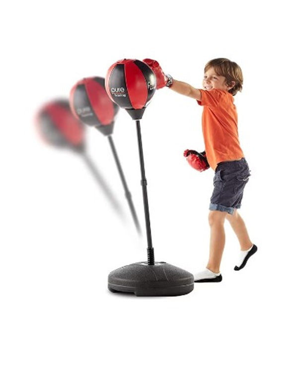 صندوق ملاكمة معدني لتقوية عضلات الأطفال - لعبة للأطفال - رقم: KF856 