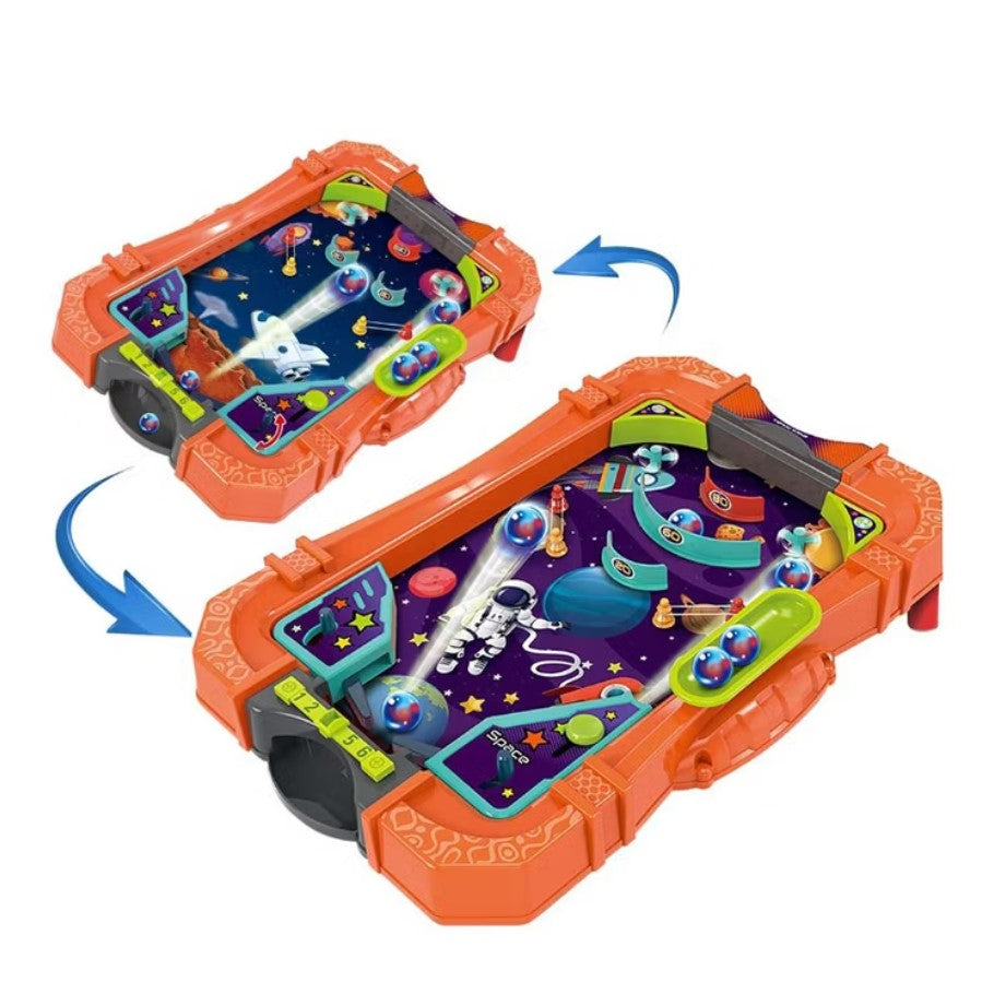 Shooting Table Top Handheld Toys Plastic Mini Pinball Board Game Machine - No:007-165