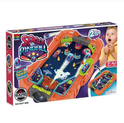 Shooting Table Top Handheld Toys Plastic Mini Pinball Board Game Machine - No:007-165