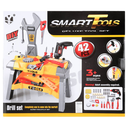 مجموعة أدوات ذكية يمكنك صنعها بنفسك، 42 قطعة - أدوات الطرق والتسمير - رقم: T104-1