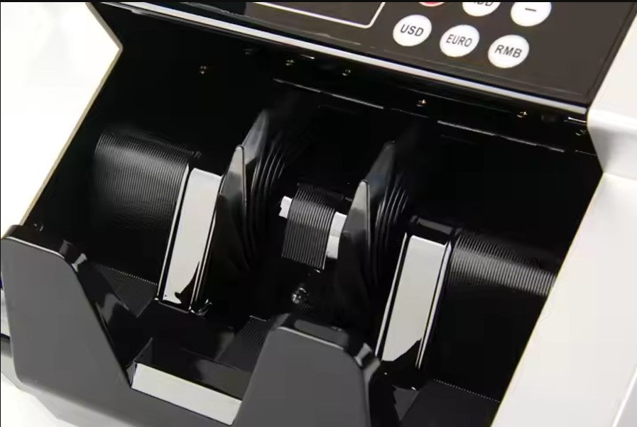 Automatic Money Counting Machine with UV & MG Detection – Digital Bill Counter with External Display - No: F19