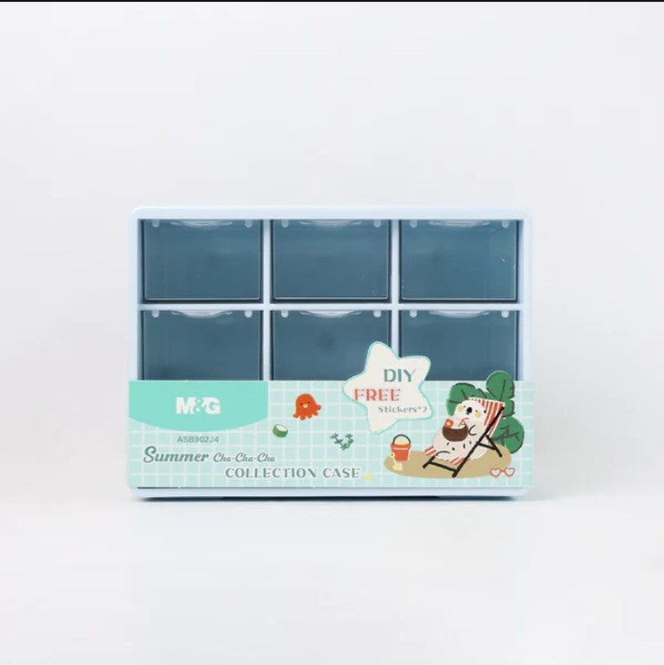 M&G Chenguang Organizer and Storage Collection Box - 9 pockets - No:ASB902J4