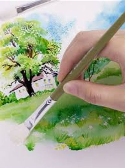 M&G Chenguang Eco-Friendly Material Brush for Artist Oil Painting Size 7 - 1pcs - No:ABH978D3A