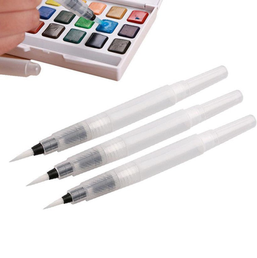 M&G Artist Brush with Water Dropper Container Medium (ABH978D5)