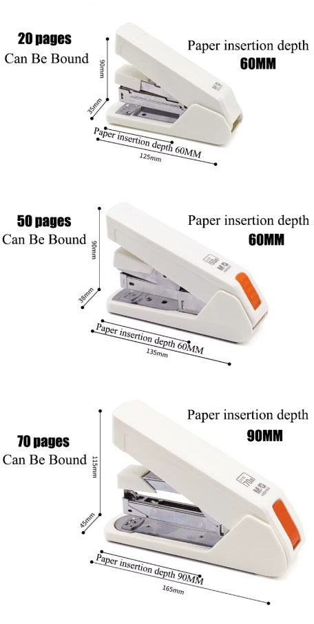 M&G Labor-Saving Stapler 70-Page Heavy Duty ABS916K6 (6941600113629)