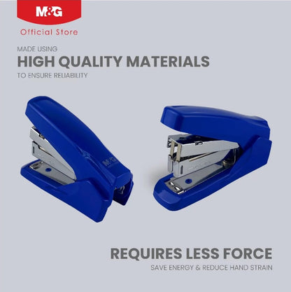 M&G Chenguang Power saving Stapler 24/6 or 26/6 Staples Capacity of 25 Sheets - No:ABSN2608