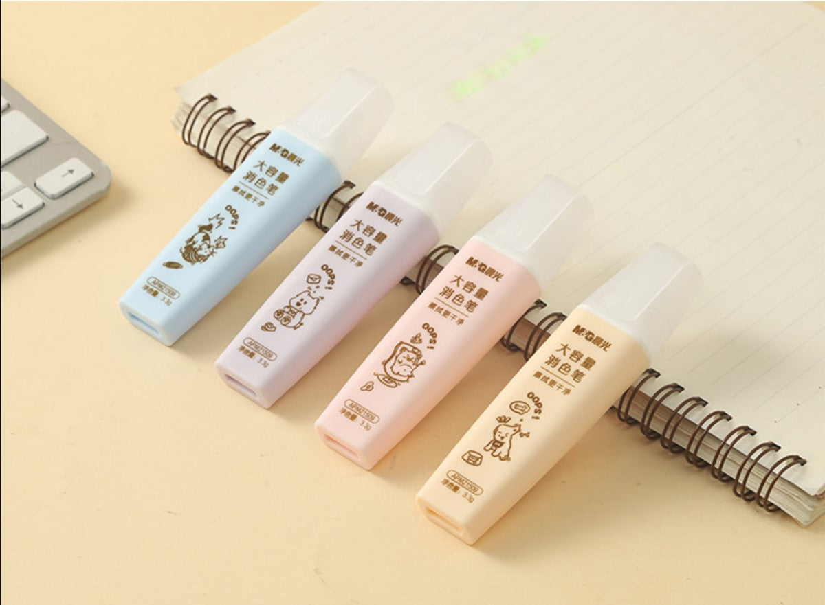M&G Chenguang large capacity color-erasable pen wide head 3.3g erasable fountain pen ink - 1pcs - No:APM21509
