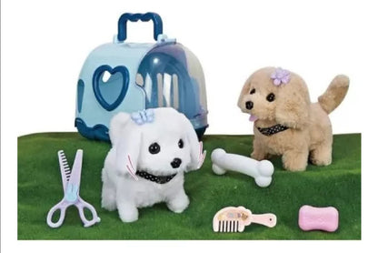 كلب صغير محشو تفاعلي إلكتروني صغير - رقم المنتج: MC-1004