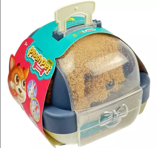 حقيبة سفر تفاعلية صغيرة على شكل كلب صغير إلكتروني محشو - رقم: MC-1005