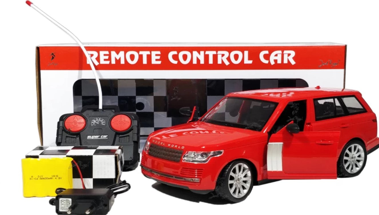 1:12 Scale RC Model Car- Full Function Black Range Rover SUV with lights - No:56123