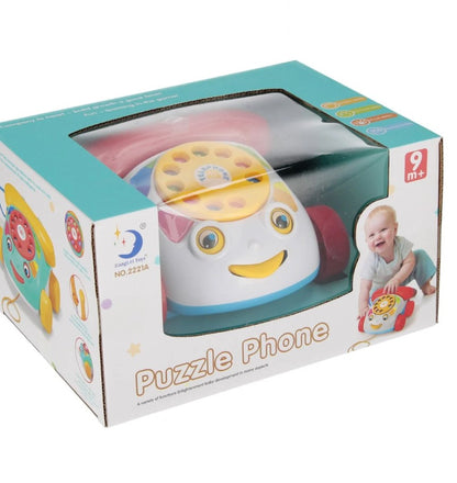 هاتف ألغاز السيد كلاون، إبداعي للغاية، مع أصوات، متعدد الألوان، للأطفال - رقم: 2221