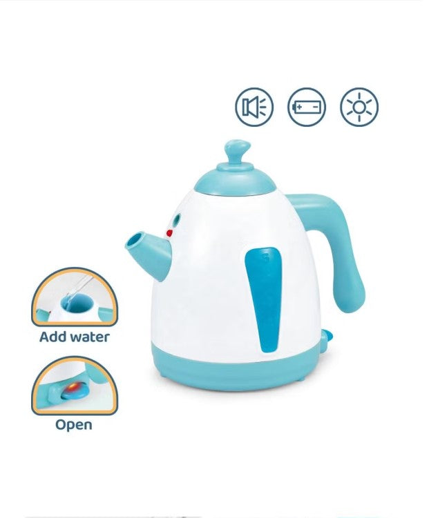 مجموعة أدوات طبخ مرحة للعب التخيلي، تتضمن غلاية رش تفاعلية - رقم: 3254