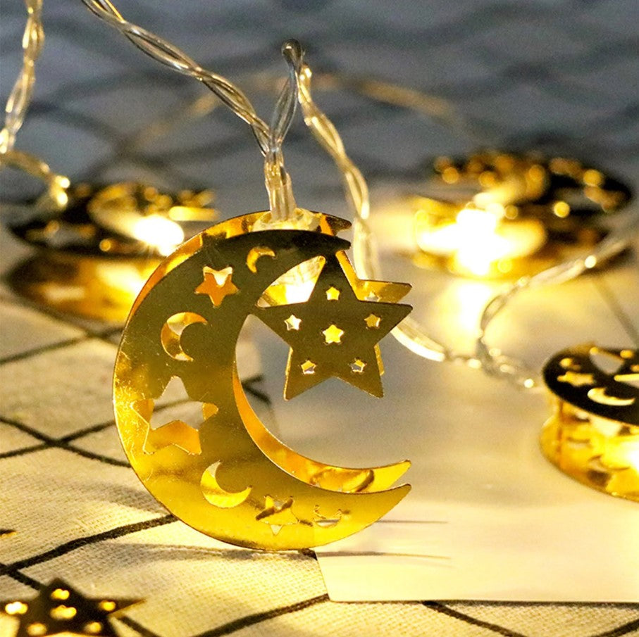 Ramadan Decorations for Room Outdoor Decor, Warm - 3M