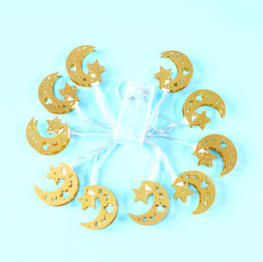 Ramadan Decorations for Room Outdoor Decor, Warm - 3M