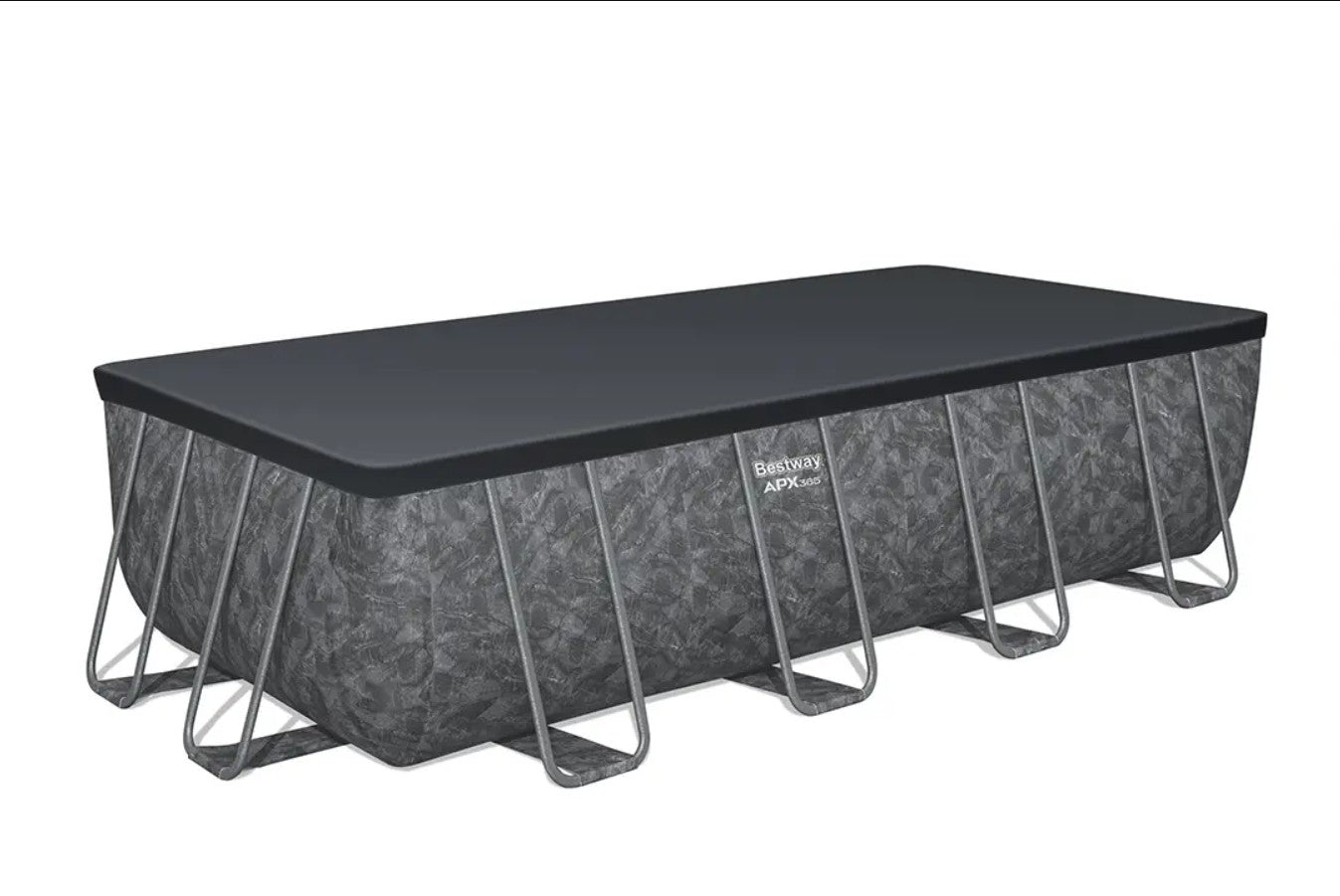 Bestway Above Ground APX 365 Rectangular Pool Set 5.49m x 2.74m x 1.32m With Sand Filter - No: 561KA