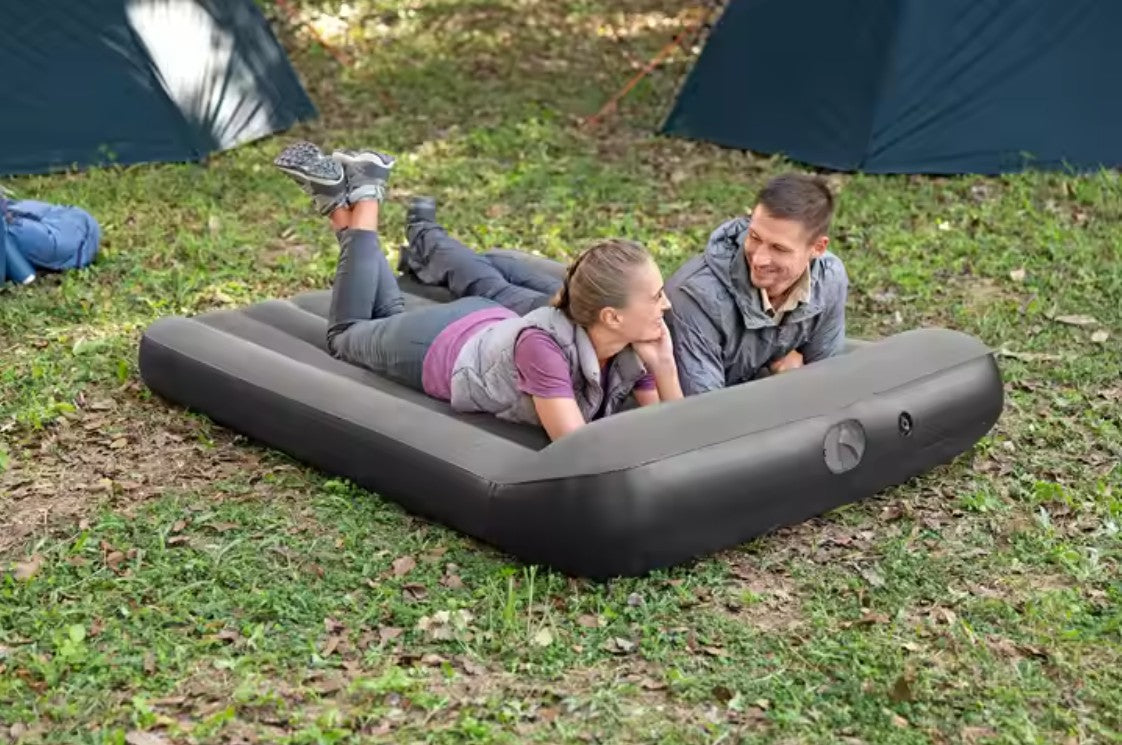 Bestway QUEEN SIZE 1.91m X 1.37m X 30cm Double AIR Mattress with Built-in Pump USB - No: 671BR