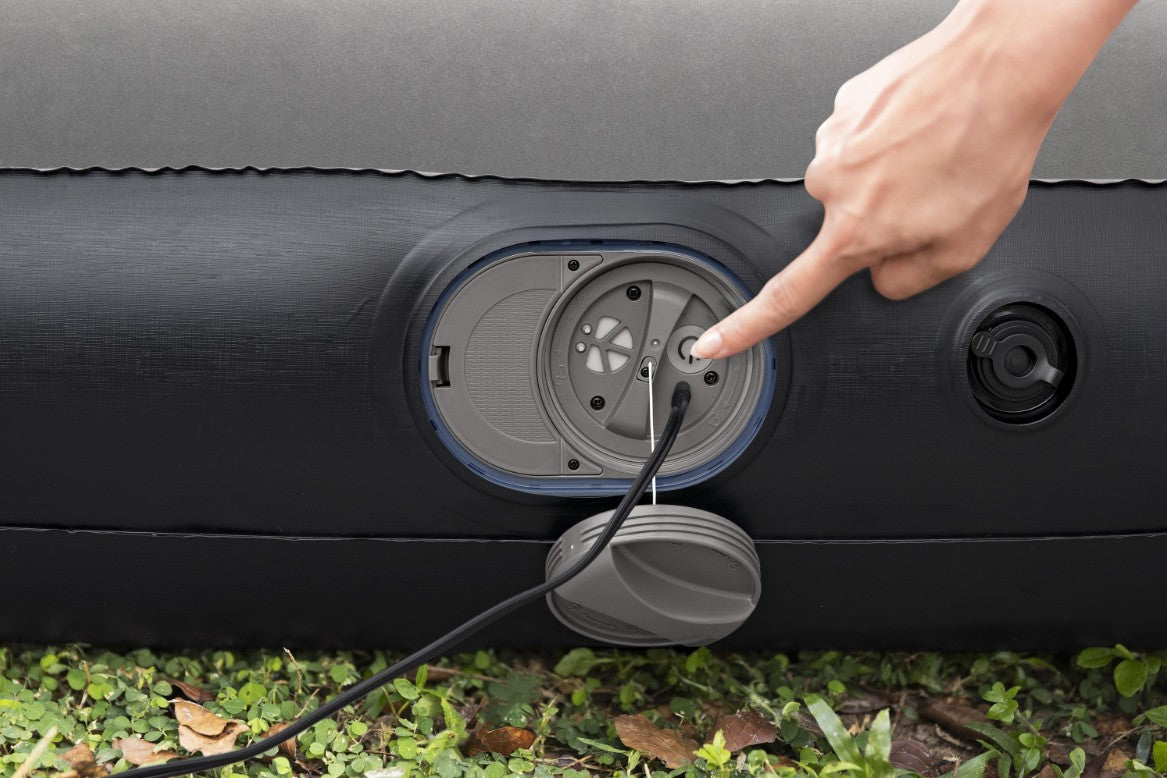 Bestway Tritech Queen Air Mattress with Built-in USB Pump 2.03 m x 1.52 m x 30 cm - No: 671BS