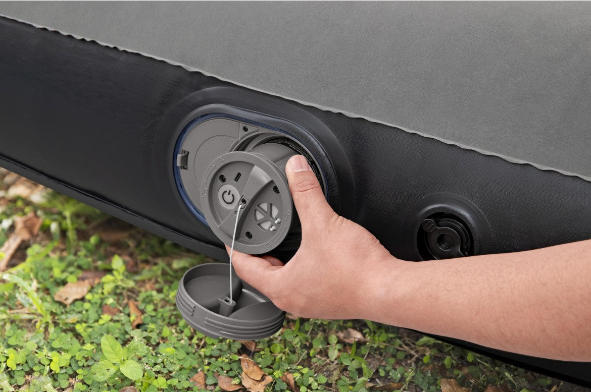 Bestway Tritech Queen Air Mattress with Built-in USB Pump 2.03 m x 1.52 m x 30 cm - No: 671BS