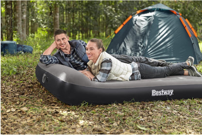 Bestway Tritech Queen Air Mattress with Built-in USB Pump 2.03 m x 1.52 m x 30 cm - No: 671BS