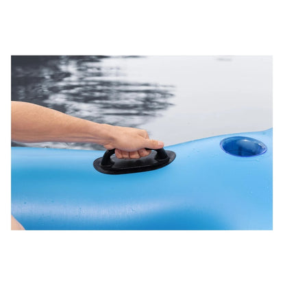 جزيرة عائمة قابلة للنفخ من مادة PVC من Bestway، أبعادها 3.00 متر × 2.87 متر، تتسع لخمسة أشخاص، مثالية للحفلات النهارية - رقم: 43842