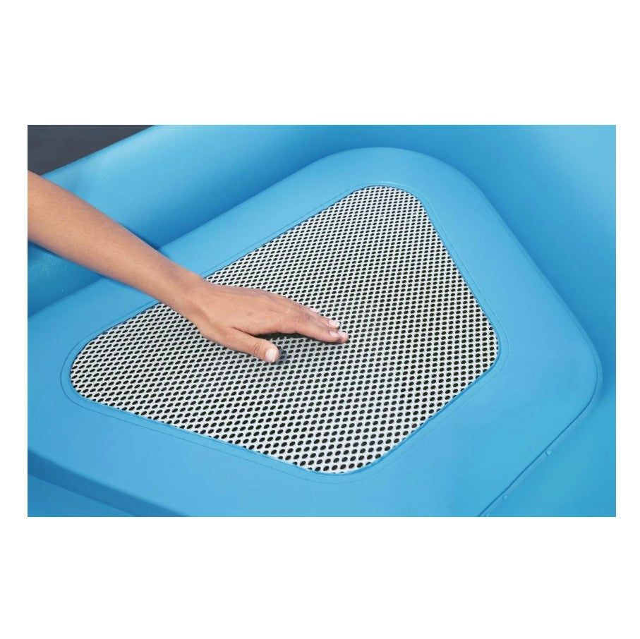 جزيرة عائمة قابلة للنفخ من مادة PVC من Bestway، أبعادها 3.00 متر × 2.87 متر، تتسع لخمسة أشخاص، مثالية للحفلات النهارية - رقم: 43842