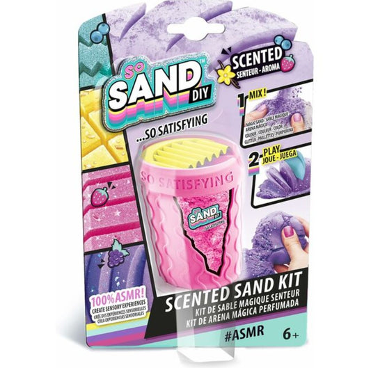 رمل معطر من كانال تويز، اصنعه بنفسك بتقنية ASMR - عبوة واحدة - ألوان متنوعة