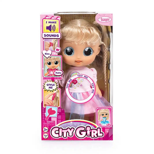 دمية فتاة مدينة لالكا من تصميم باير - رقم: 93221AD