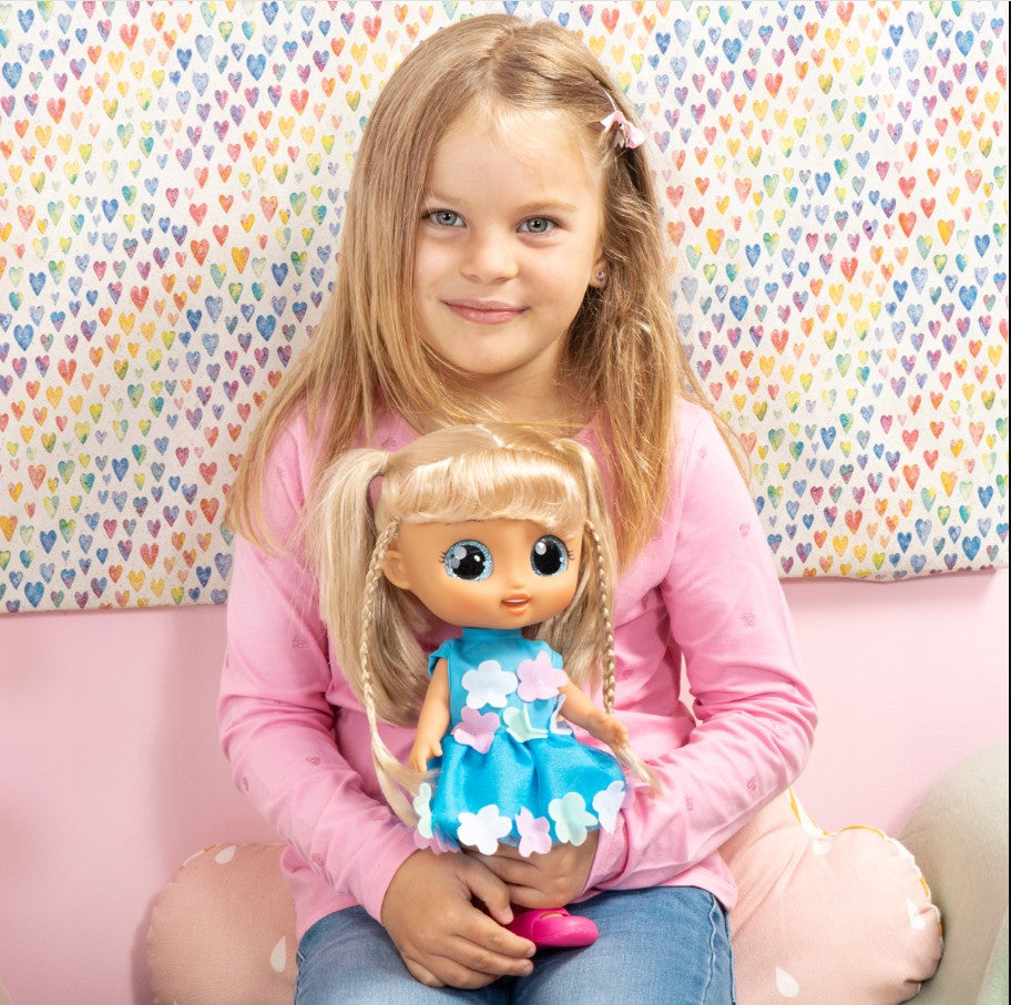 دمية باير ديزاين سيتي جيرل ذات العيون الكبيرة مع صوت - رقم: 93221AE