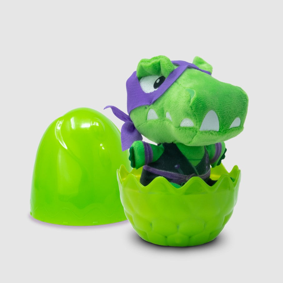 دمية صغيرة من القطيفة من مجموعة "كراكن إيغز" - كريكن إيغ نينجا دينو - رقم: SK018D2