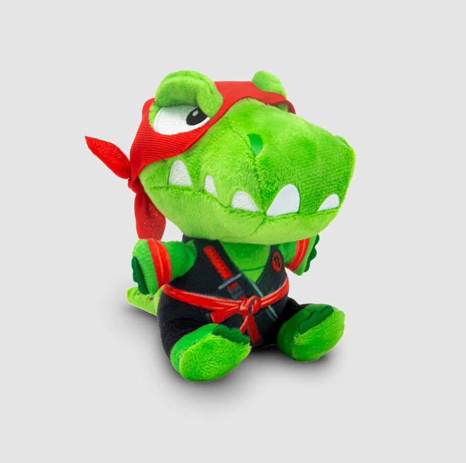 دمية صغيرة من القطيفة من مجموعة "كراكن إيغز" - كريكن إيغ نينجا دينو - رقم: SK018D2