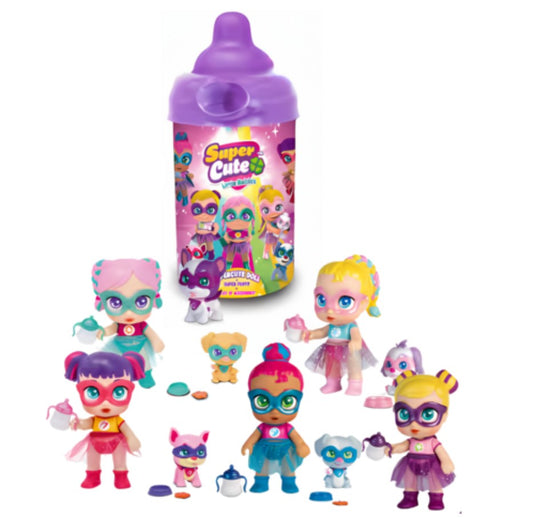 Super Cute Baby Bottle With Pet Mask And Mini Accessories - No:SC064