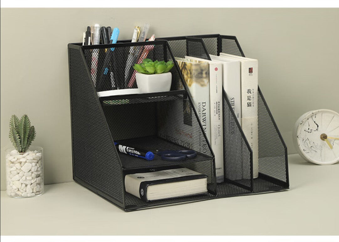 M&G Chenguang Metal Multi-Function File and document Box Black - 1pcs - No:ADM929UY