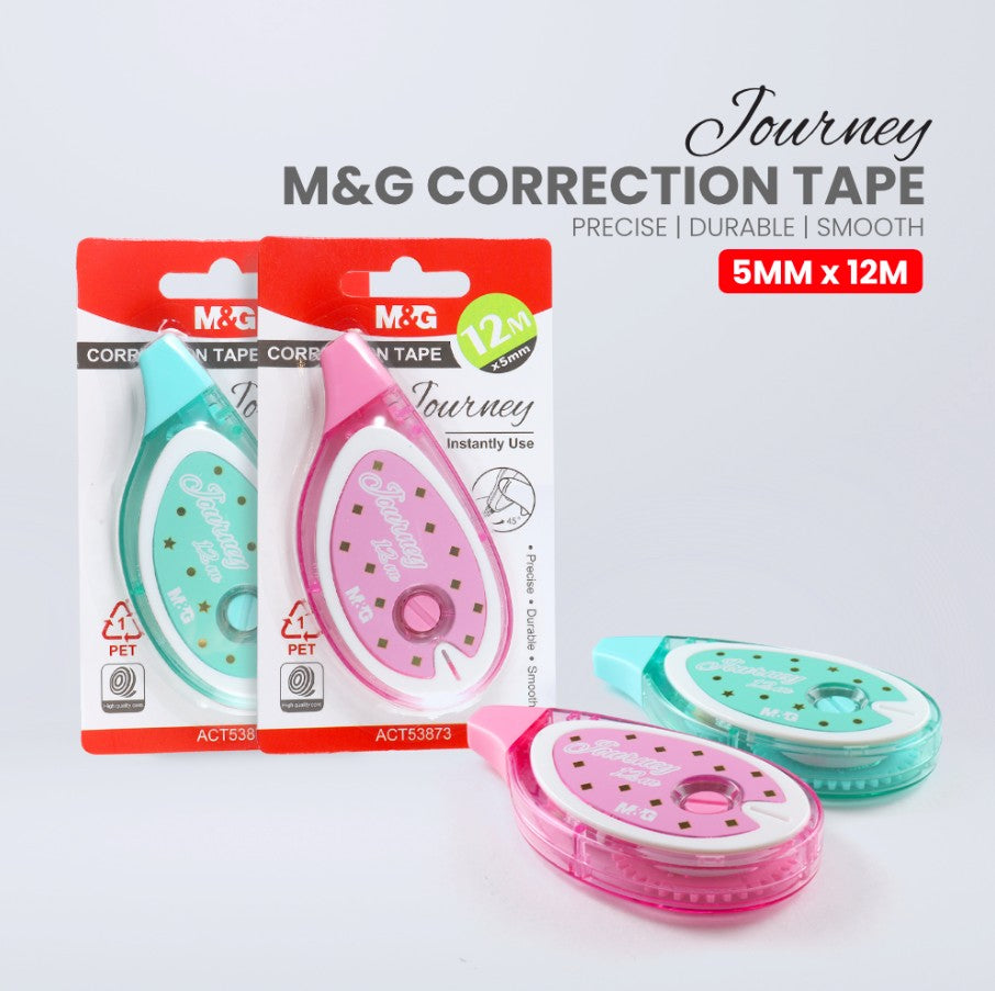 شريط تصحيح M&amp;G Chenguang / شريط تصحيح الرحلة 12 متر * 5 مم - قطعة واحدة - رقم المنتج: ACT53873