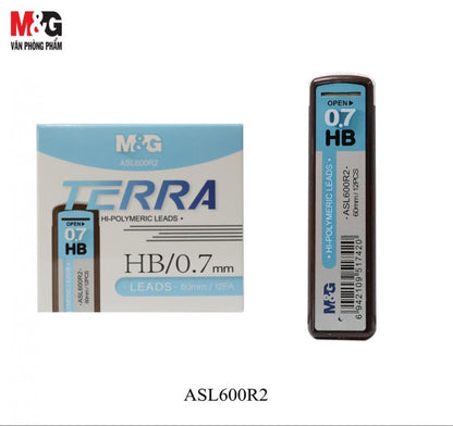 M&G Chenguang Hi-Polymeric Leads, Smooth Writing, HB 0.7mm - No:ASL600R2