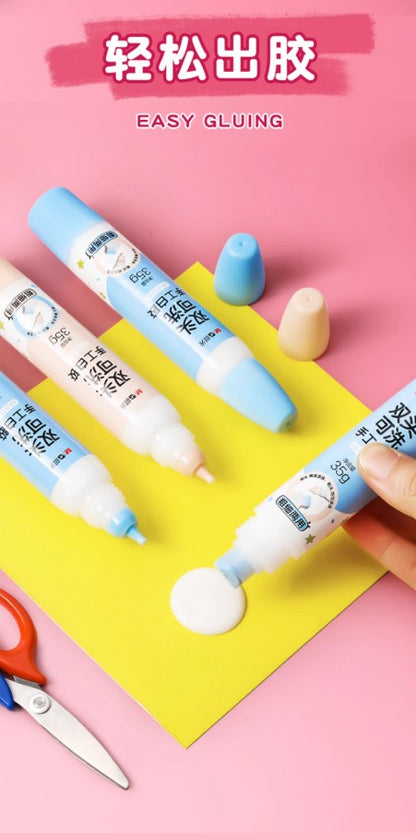 M&G Chenguang white glue white latex glue water 2-head sticky washable 35g - No:ABJ97246