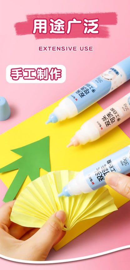 M&G Chenguang white glue white latex glue water 2-head sticky washable 35g - No:ABJ97246