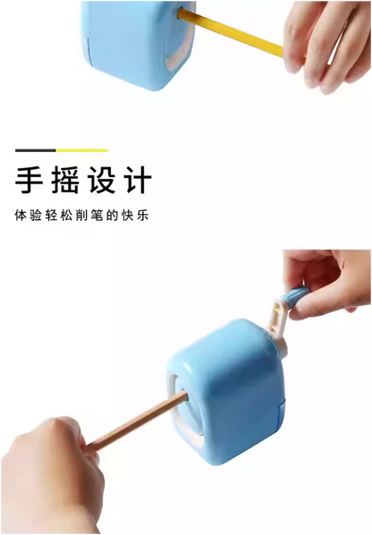 M&G Chenguang Desk Sharpener Labor-saving Precision Blade for Sharp Points on Pencils - No:APS906U8