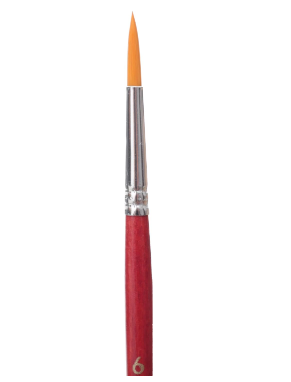 M&G Watercolor Round Brush Size 6 Smooth Art Painting (ABH978D2F)