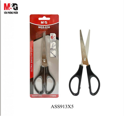 M&G Chenguang Scissors, Precision Cutting for Office and Crafts, 170mm - No:ASS913X5