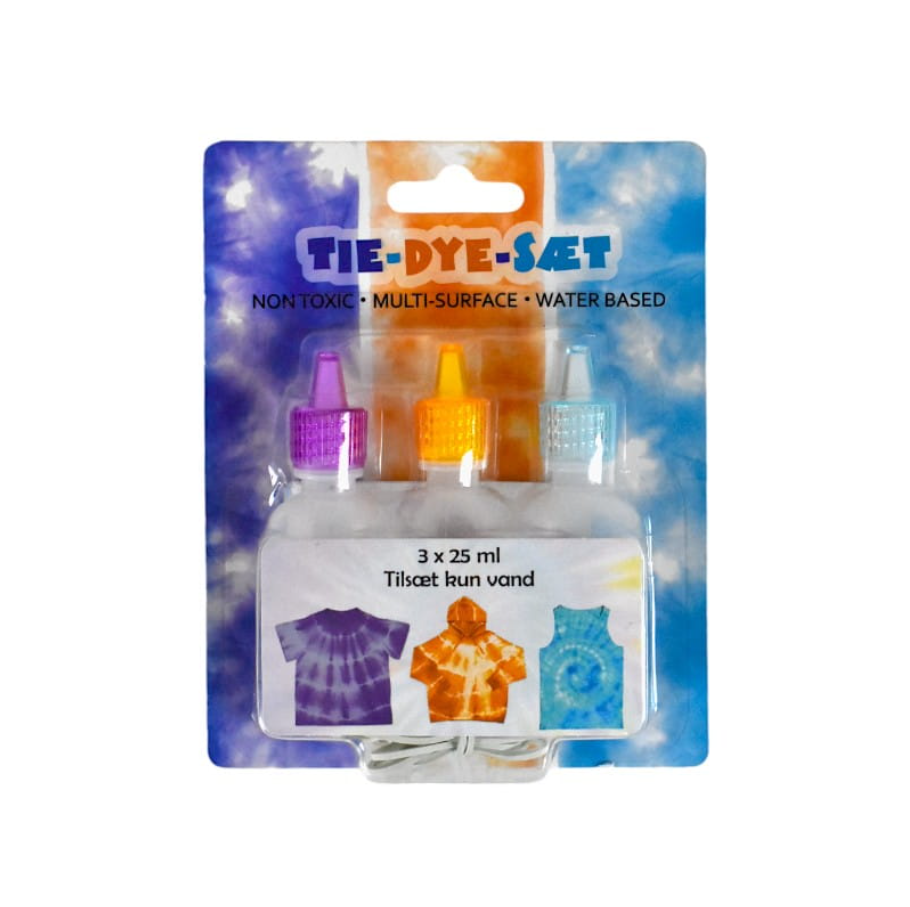K-MAX Tie Dye Fabric Colors Set- 3 Colors - No:MY281