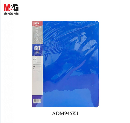 M&G Chenguang A4 Document Holder,  U-Shape Folders for Compact Filing of Documents 60 sheets - No:ADM945K1