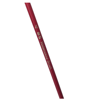 M&G Chenguang Watercolor Round Brush, Versatile Art Painting, Synthetic Bristles, Size: 4 - No:ABH978D2D