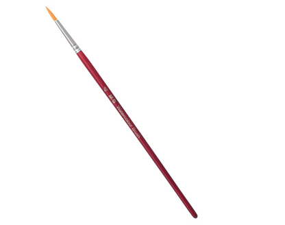M&G Chenguang Watercolor Round Brush, Versatile Art Painting, Synthetic Bristles, Size: 4 - No:ABH978D2D