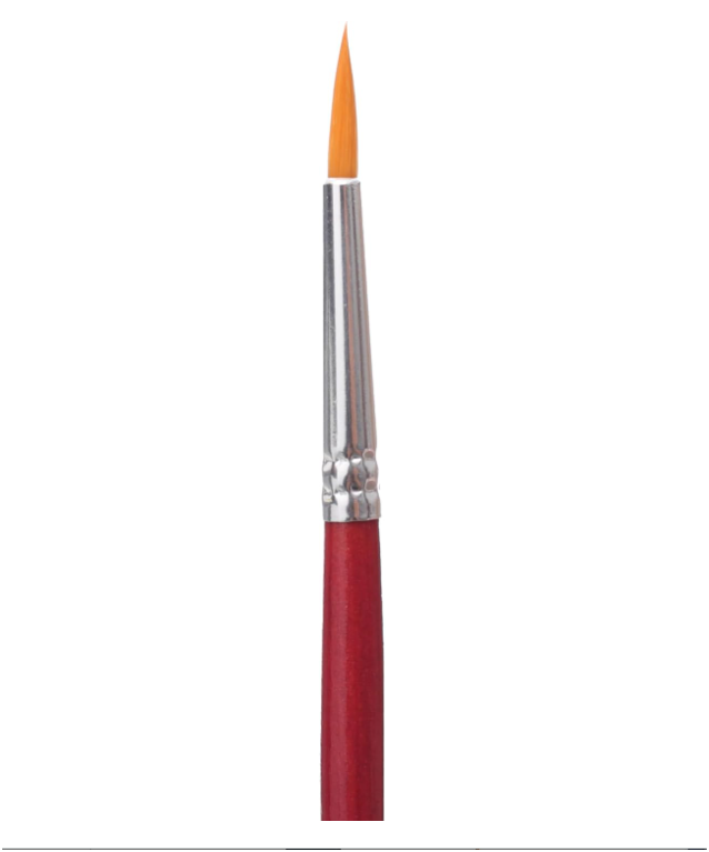 M&G Chenguang Watercolor Round Brush, Smooth Art Painting, Synthetic Bristles - Size: 3 - No:ABH978D2C