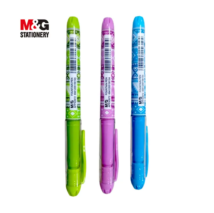 M&G Chenguang Fountain Pen, Elegant and Smooth Writing Performance, Premium Ink Flow - 1pcs - No:AFPX0972